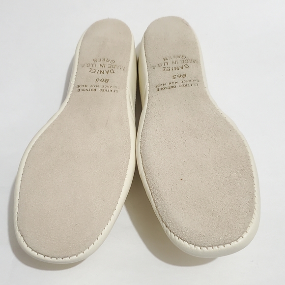 vtg Daniel Green Lisa Bone Clog Cushion Slippers - Picture 5 of 5